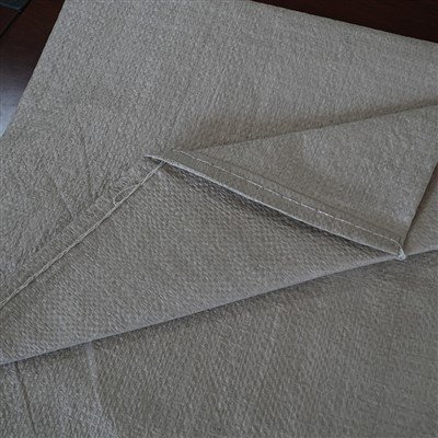 Bolsa tejida de plástico